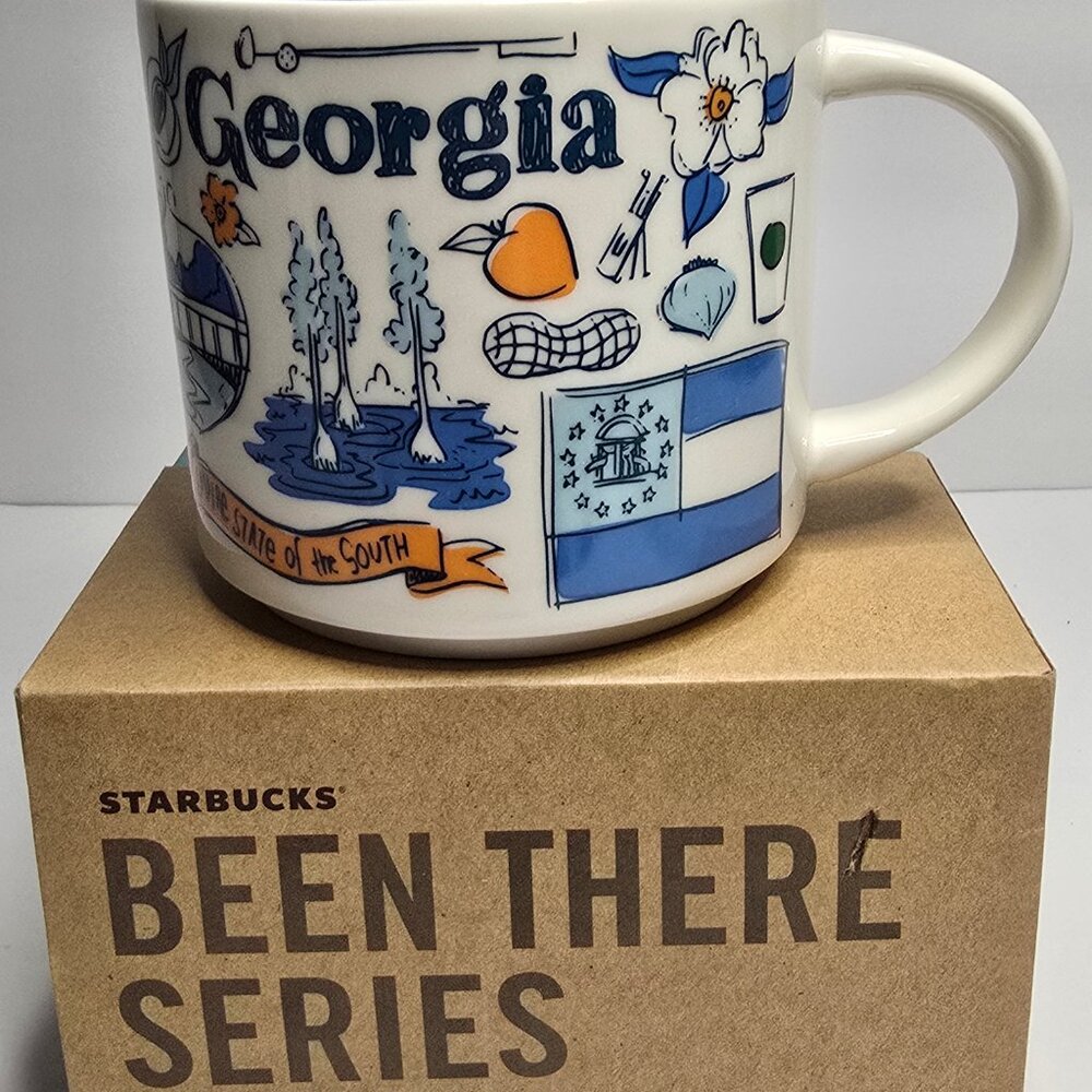 Starbucks 2019 Been There Series Georgia Limited Edition 14oz Coffee Mug